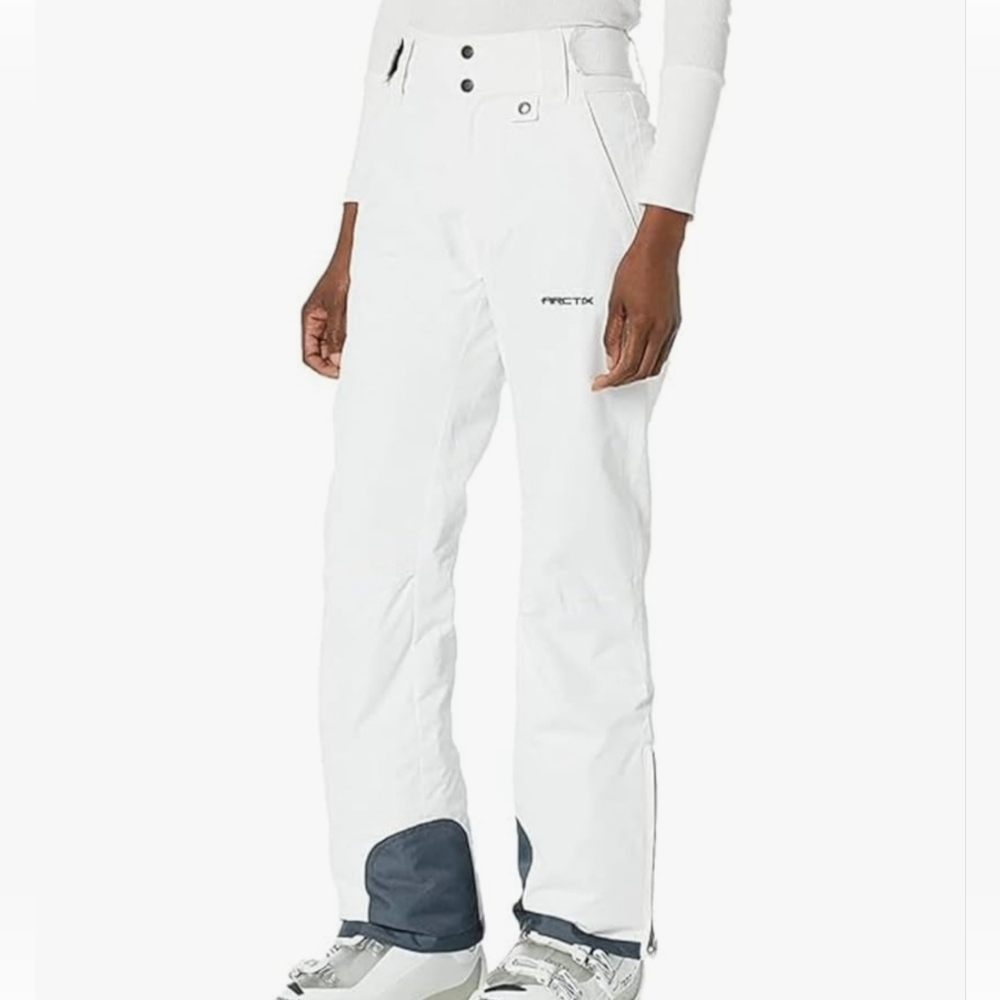 Arctix Women's Insulated Snow Pants White Size Medium (8-10)